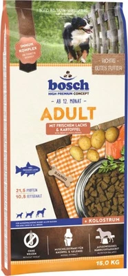 Bosch Adult Lachs & Kartoffel 15 kg Hundefutter Trockenfutter - Bild 1 von 4