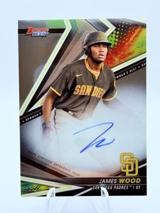 2022 Bowman's Best James Wood Prospect Auto #B22-JW Padres RC - Bild 1 von 2