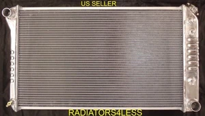 NEW 3 ROW ALUMINUM RADIATOR PONTIAC LEMANS TEMPEST BUICK WILDCAT 28" WIDE CORE - Picture 1 of 2