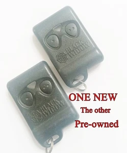 BLACK WIDOW Keyless Remote Entry Fob FCC ID: J5523518T Key Alarm Controller - Picture 1 of 5