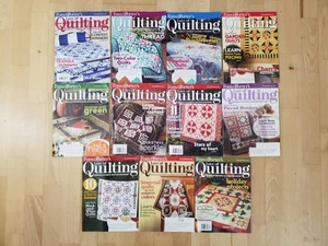 Lot of 11  Fons & Porter Love of Quilting Magazine 2008 (Complete Year) 2009 (5) - Bild 1 von 14