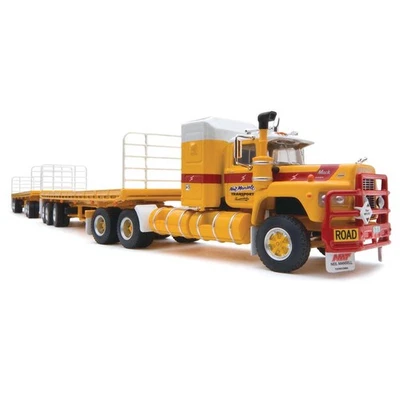 1/64 Mack Truck Neil Mansell Transport Road Train Dolly Freight Trailers 12031 - Image 1 of 2