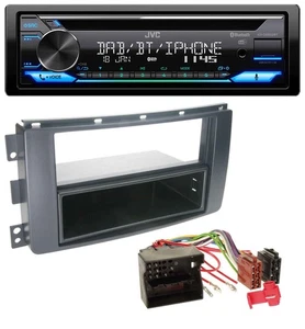 JVC Bluetooth MP3 USB DAB CD Autoradio für Smart ForTwo 451 ForFour 454 Quadlock - Bild 1 von 8