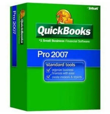 QuickBooks Pro 2007 Intuit Small Business Financial Software - Image 1 of 4