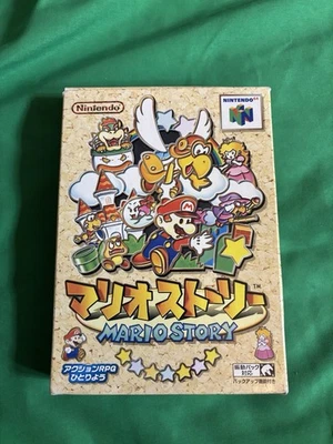 2000 Japanese Paper Mario Story 64 Nintendo 64 CIB W/MANUAL GREAT CONDITION!! - Image 1 of 4