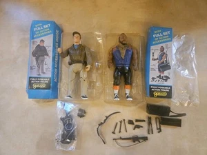 Galoob The A-Team 1983 Murdock & Mr T Figure Set w Accessories Backpack - Picture 1 of 3