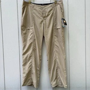 EX UFFICIO—Sol Cool Nomad Pant Petite—Donna 16—Leggero—Escursionismo—UPF 50—NUOVO CON ETICHETTE - Foto 1 di 19
