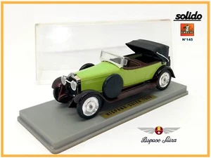 ⭐️vintage 1967 - SOLIDO Age d'Or n°145 - HISPANO SUIZA H6B 1926 verte - 1/43⭐️ - Foto 1 di 7