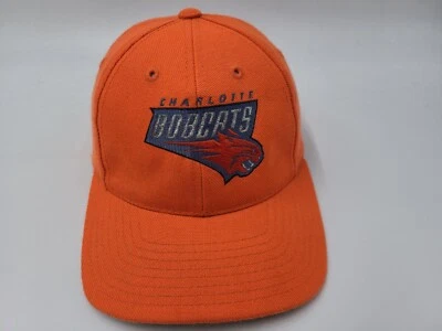 Gorra de baloncesto de la NBA Charlotte Bobcats Reebok Snapback (parece pequeña) de colección Foto 1 de 4