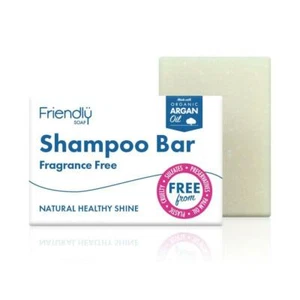 💚 Friendly Soap Natural Fragrance Free Shampoo Bar 95g - Picture 1 of 1