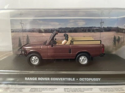 RANGE ROVER CONVERTIBLE #99 James Bond Collection Model OCTOPUSSY **NO CRACKS** - Image 1 of 4