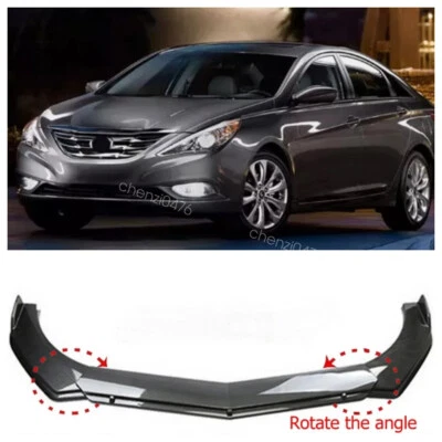 Carbon Style For 2011-2013 Hyundai Sonata Front Bumper Lip Spoiler Splitter Kits — 第 1/4 张图片