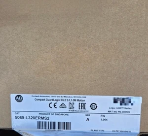 Nuovo controller di sicurezza Allen-Bradley 5069-L320ERMS2 Ser A Compact GuardLogix 5380 - Foto 1 di 2