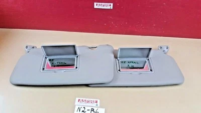 2005-2008 Nissan X-Trail Sun Visor Set Left Driver & Right Passenger Side OEM Foto 1 de 4