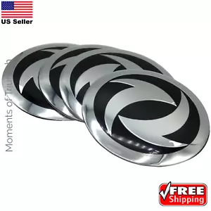 (4 PACK) Vortex Wheel Center Hub Cap Sticker Decal 56mm 2.20" diameter - Picture 1 of 12