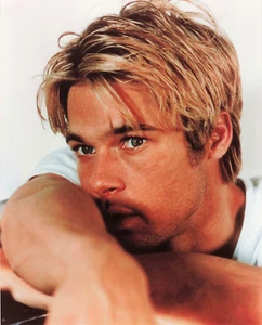 BRAD PITT FILM PRINT HD 25x20CM ACTOR CINEMA PHOTO - Picture 1 of 2