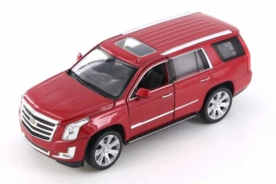 Cadillac Escalade 2017 - rojo (Nex) diecast modelo a escala 1:27 - Welly 24084RD Foto 1 de 4