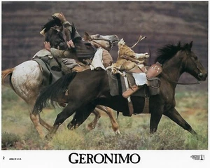 Geronimo Original 8x10 Lobby Card Poster Photo 1993 Studi Damon Duvall Patric #2 - Picture 1 of 1