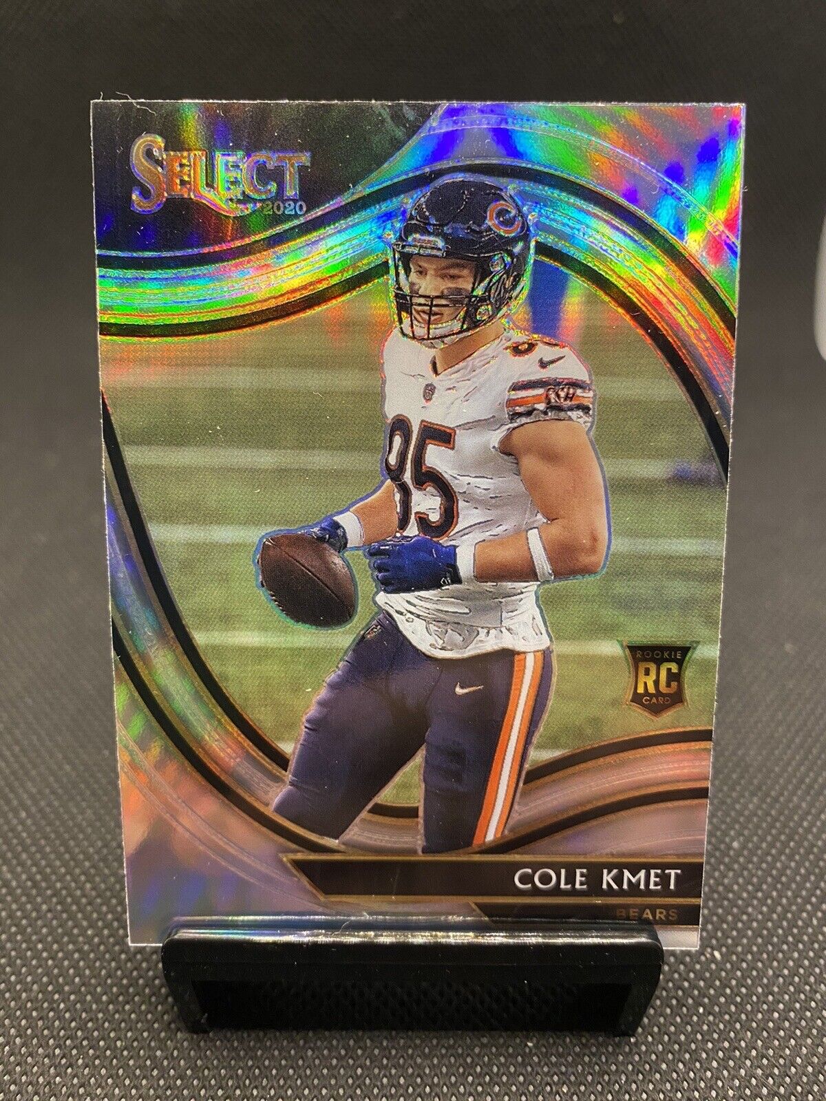 2020 COLE KMET Select Field Level Rookie Silver Prizm RC Chicago Bears