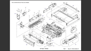 Parts From Epson Expression Premium XP-640 All-In-One Inkjet Printer - Picture 1 of 43