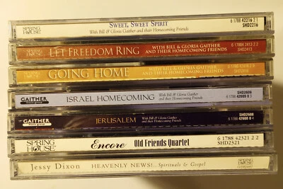 7 CD lot Gaither Gospel Series Sweet Spirit Encore Old Friends Quartet Freedom + Foto 1 de 4