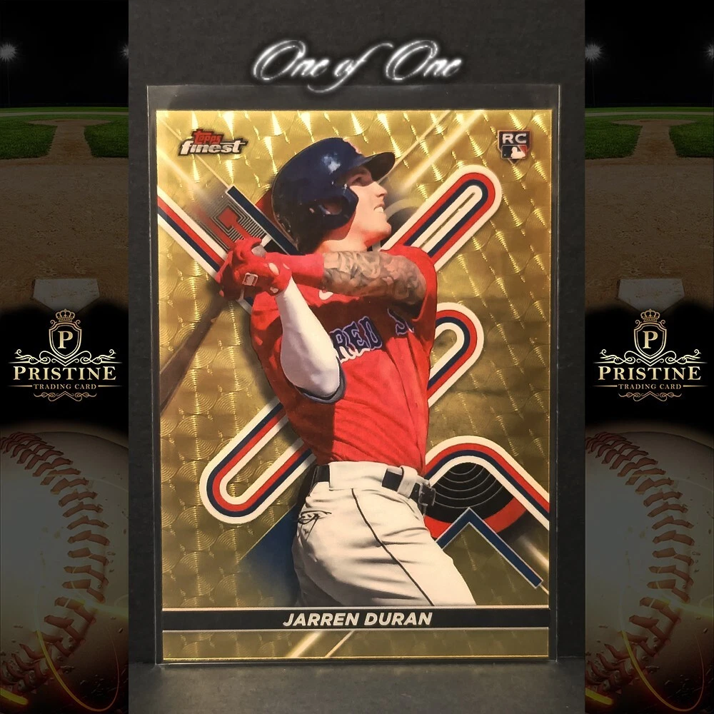 JARREN DURAN 2022 Topps Finest #10 RC Rookie 1/1 SuperFractor *RED SOX*
