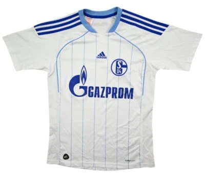 Adidas 2010-12 FC SCHALKE 04 SHIRT TRIKOT L. KINDER - Bild 1 von 4