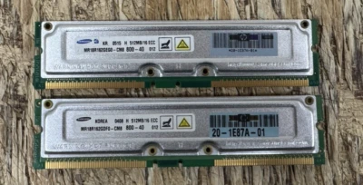 LOTE DE 2 - 20-1E87A-01, MR18R162GDF0 HP SAMSUNG 512MB 16ECC Alphaserver Ram ES47 Foto 1 de 3