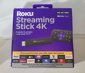 Roku Streaming Stick 4K Device 4K/HDR/Dolby Vision Voice Remote