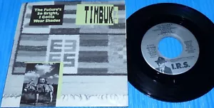Timbuk 3 Future's So Bright, I Gotta Wear Shades & I'll Do All Right 7" PS - Picture 1 of 2