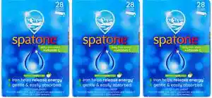 Spatone Apple Liquid Iron 28 Sachets | Iron Supplement | Energy Boost X 3 - Picture 1 of 1