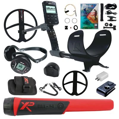XP Deus II Fast Multi Frequency Metal Detector with 11" FMF Search Coil and MI-4 - Image 1 of 4