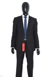 TRAJE HUGO BOSS, Mod. C-James1/C-Sharp1, T. 48 / US 38R, ajuste regular, negro - Imagen 1 de 13