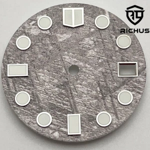 RICHUS 28.5mm Green Luminous Sterile Watch Dial Fit NH35 Automatic Movement - Picture 1 of 6