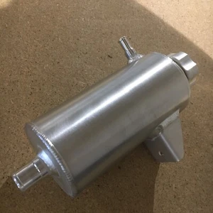 Aluminium Overflow Catch Tank Radiator Coolant Expansion Bottle UK Made Custom - Picture 1 of 10
