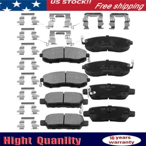 Front & Rear Ceramic Brake Pads for Infiniti G35 Nissan 350Z Juke Sentra Altima - Picture 1 of 6