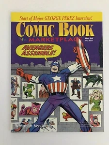 Comic Book Marketplace #86 (octubre de 2001) Avengers; George Pérez; casi nuevo - Imagen 1 de 2