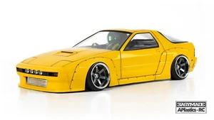 RC Body Car Drift Touring 1:10 Mazda RX7 FC3S style EasyMade APlastics New Shell - Picture 1 of 8