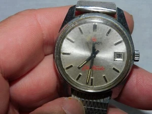 VINTAGE HELBROS ELECTRONIC ARMBANDUHR - FUNKTIONIERT. 100% ORIGINAL - Bild 1 von 3