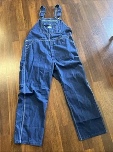 Liberty Bib Overalls Men’s 48x32 Comfortable Fit Work Denim Carpenter Farmer BN - Picture 1 of 10