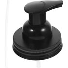 Mason Jar Pump Brush Stainless Steel Replacement Foam - Black