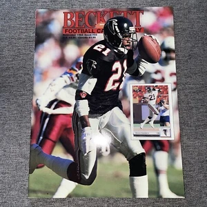 Beckett Football Card Monthly November 1992 Deion Sanders Atlanta Falcons - Picture 1 of 6