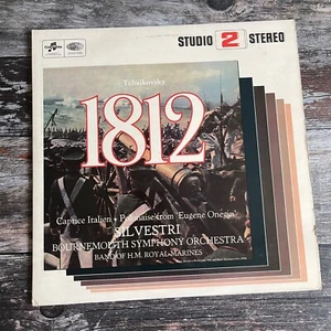 Tchaikovsky 1812 Overture Bournemouth Symphony HM Marines Silvestri 12" LP Album - Imagen 1 de 3