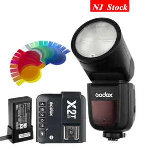 Godox V1-N Camera Flash X2T-N Bluetooth Mobile Trigger For Nikon D850 D90 D5600 - Picture 1 of 12