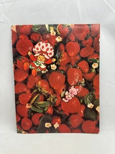 Nifty St Regis Strawberry Shortcake 2 Pocket Folder 1980 American Greeting - Bild 1 von 5