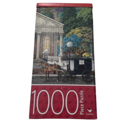 Cardinal Joseph Burgess '' Church' 1000 Piece 18 In X 24 In Puzzle  Complete - Image 1 of 4