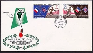 NEW HEBRIDES 1969 Sth Pacific Games FDC....................................68417 - Picture 1 of 1