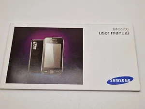 Guide de l'utilisateur Samsung GT-S5230 anglais neuf/ancien stock 3UKPOST - Photo 1/4