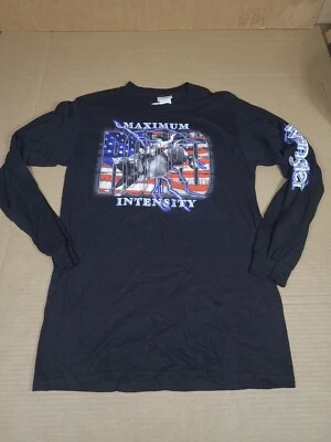 VTG Y2k WRANGLER Kids XXL 18-20 Rodeo  T SHIRT  Long Sleeve Rare Graphic - Image 1 of 4