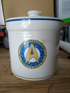 1993 Pfaltzgraff Star Trek VI Undiscovered Country NCC-1701-A Keksdose - Bild 1 von 7